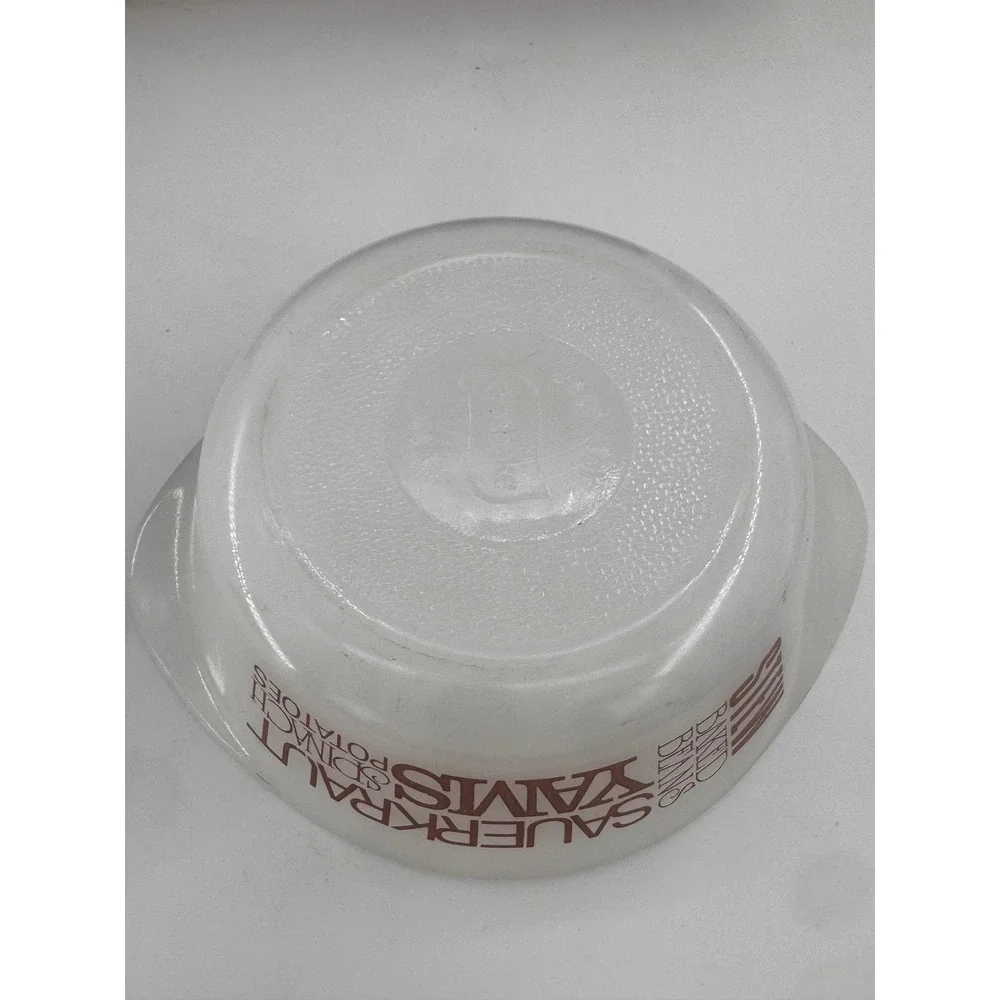 Glasbake vintage milk